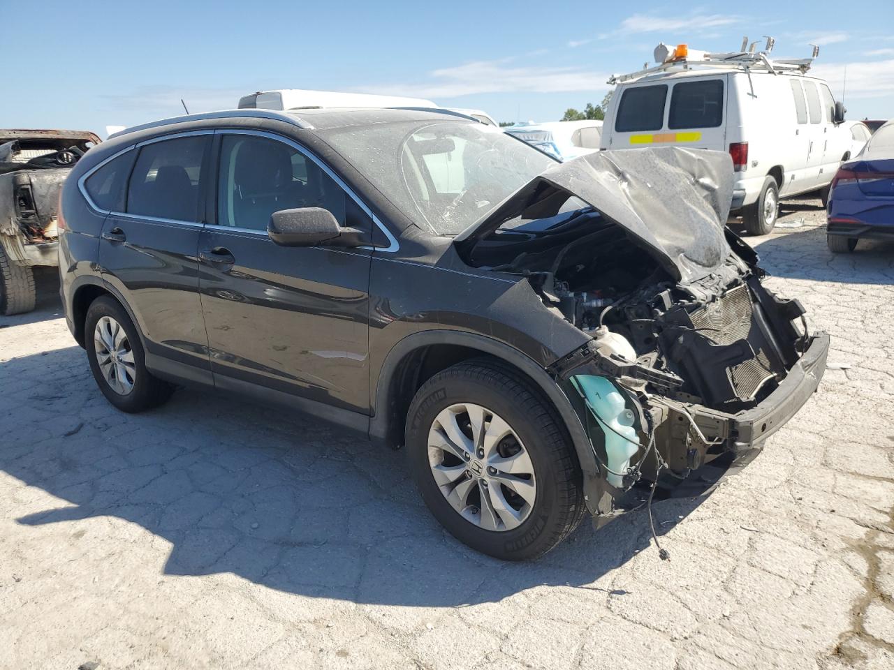 Lot #2952841828 2013 HONDA CR-V EXL