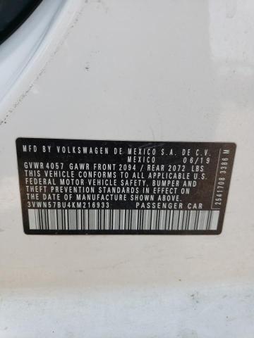 2019 VOLKSWAGEN JETTA S - 3VWN57BU4KM216933