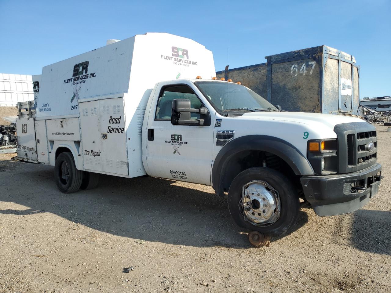 Lot #2890988602 2008 FORD F450 SUPER