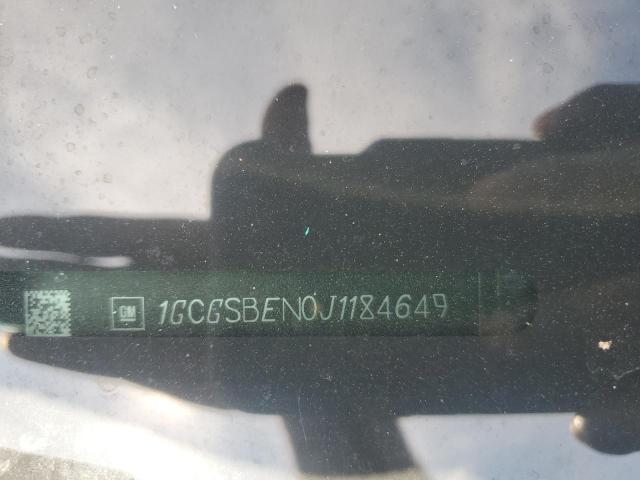 2018 CHEVROLET COLORADO - 1GCGSBEN0J1184649