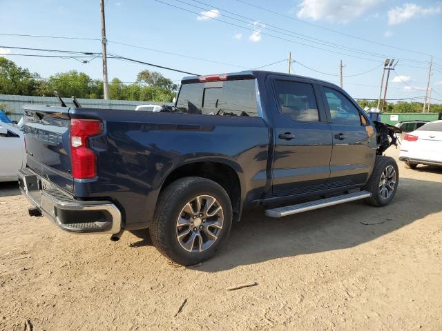 CHEVROLET SILVERADO 2021 blue  gas 1GCPWCED3MZ227954 photo #4