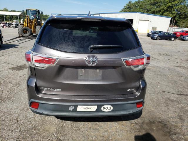 VIN 5TDKKRFH5ES011987 2014 Toyota Highlander, Xle no.6