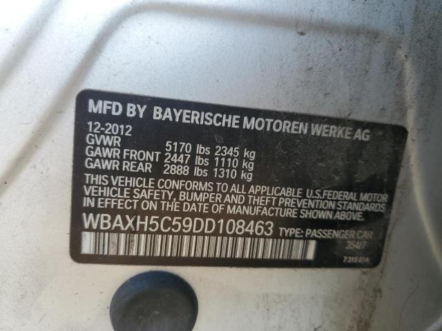 VIN WBAXH5C59DD108463 2013 BMW 5 Series, 528 XI no.12