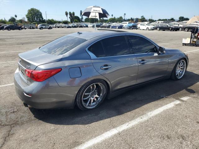 INFINITI Q50 BASE 2015 gray  gas JN1BV7APXFM353607 photo #4