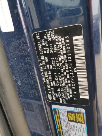 2017 KIA SORENTO LX - 5XYPG4A58HG190793