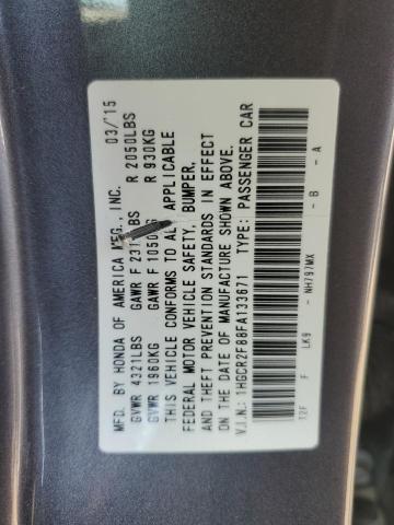 2015 HONDA ACCORD EXL - 1HGCR2F88FA133671