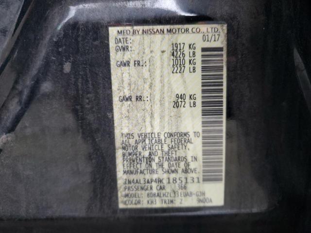 2017 NISSAN ALTIMA 2.5 - 1N4AL3AP4HC185131