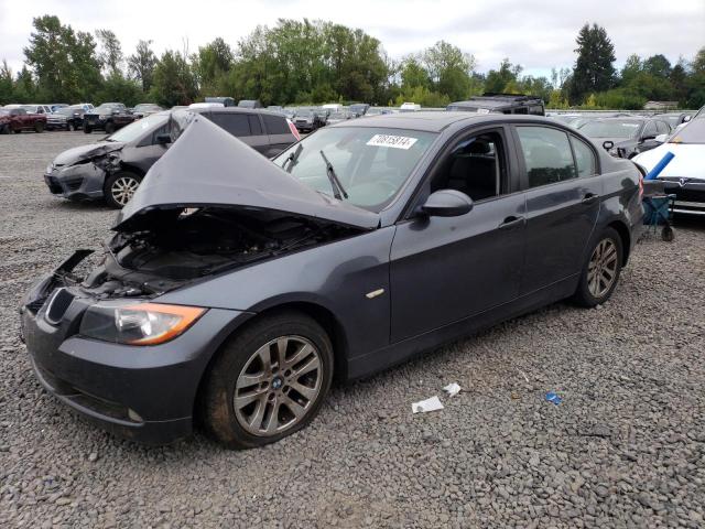 BMW 328 I 2007 gray  gas WBAVA33597PG39345 photo #1