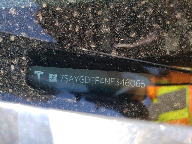 2022 TESLA MODEL Y - 7SAYGDEF4NF346065