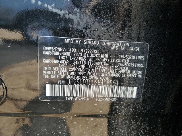 2025 SUBARU FORESTER T - JF2SLDTC0SH408503