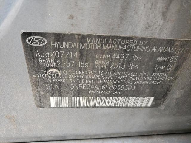2015 HYUNDAI SONATA SPO - 5NPE34AF6FH056303
