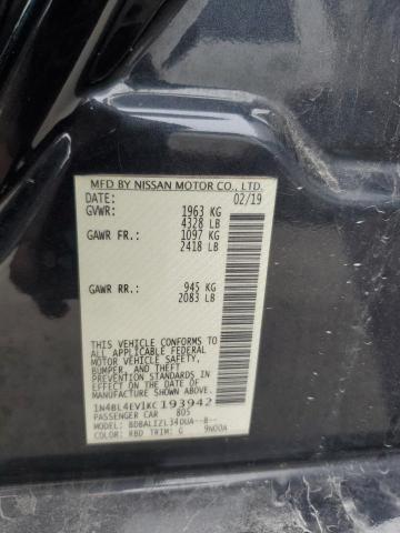 2019 NISSAN ALTIMA SL - 1N4BL4EV1KC193942