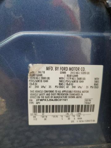 2018 FORD EDGE SEL - 2FMPK3J94JBC01161