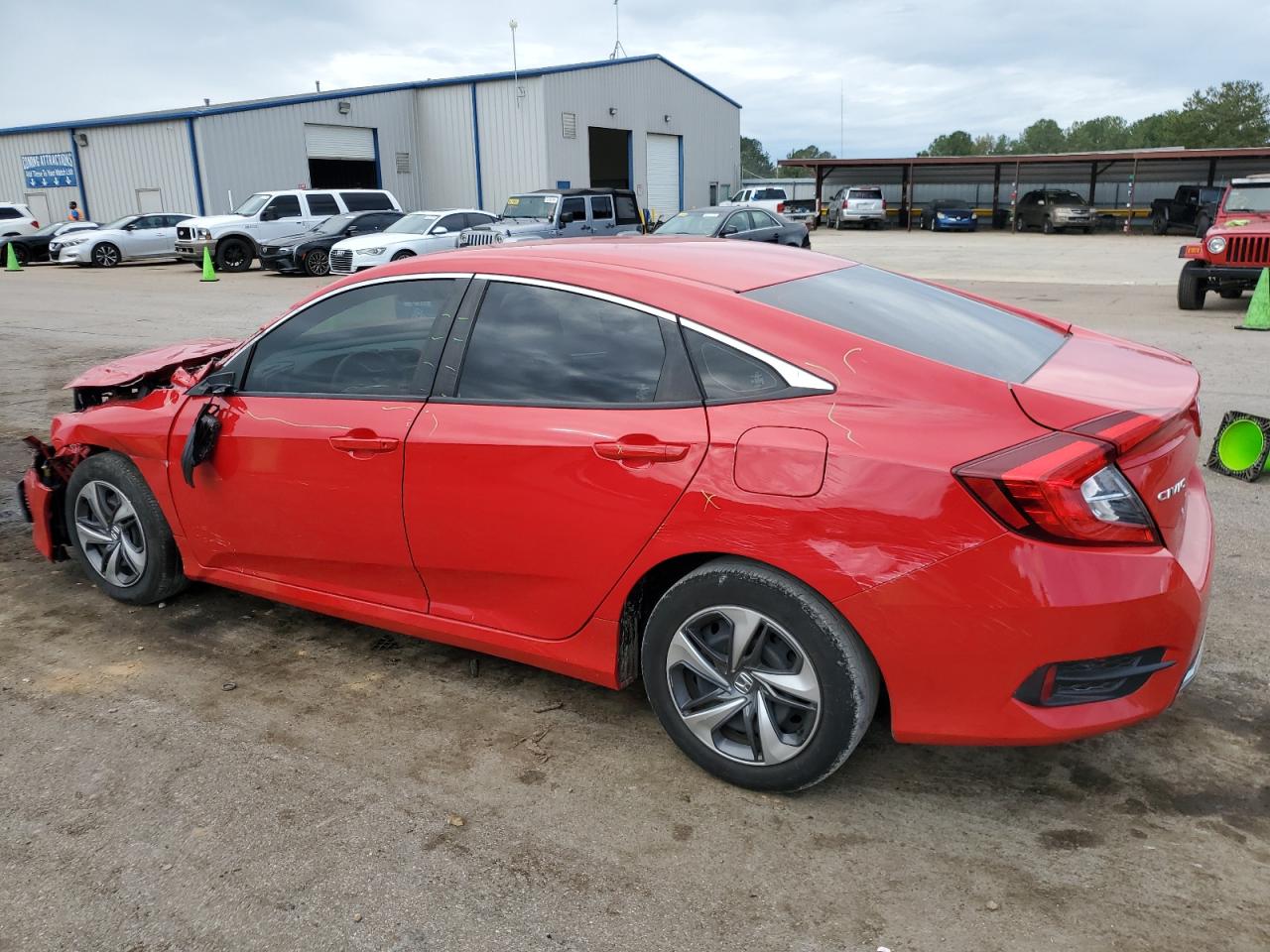 Lot #2919155814 2020 HONDA CIVIC LX