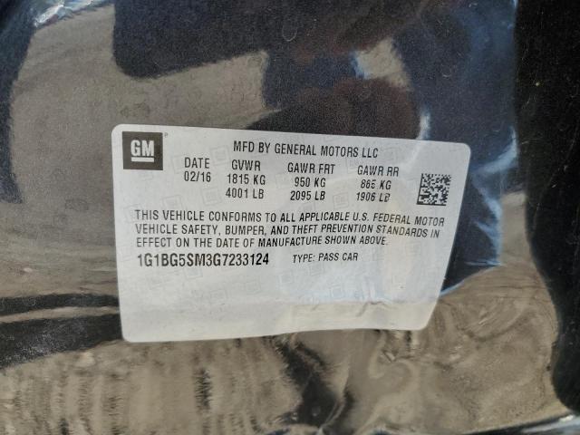 2016 CHEVROLET CRUZE PREM - 1G1BG5SM3G7233124