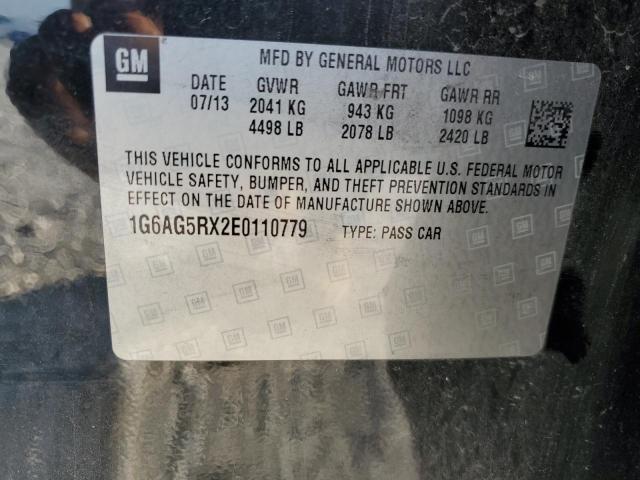 VIN 1G6AG5RX2E0110779 2014 Cadillac ATS no.12