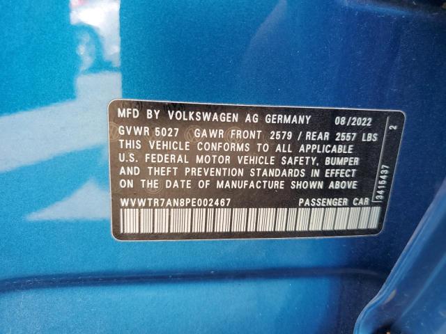 2023 VOLKSWAGEN ARTEON SEL - WVWTR7AN8PE002467