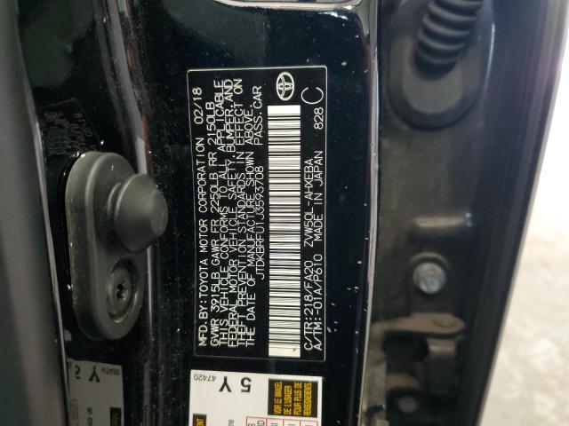 VIN JTDKBRFU1J3593708 2018 Toyota Prius no.12