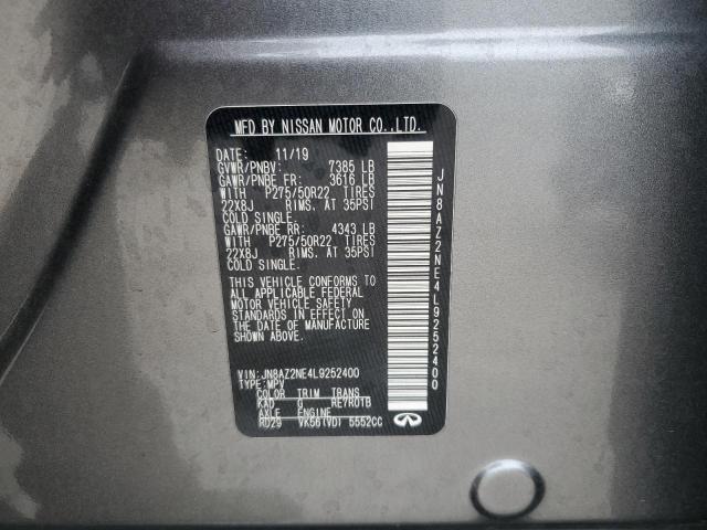 2020 INFINITI QX80 LUXE - JN8AZ2NE4L9252400