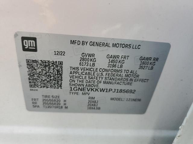 2023 CHEVROLET TRAVERSE P - 1GNEVKKW1PJ185692
