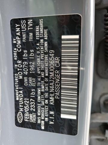2021 HYUNDAI ELANTRA LI - KMHLN4AJ2MU006549