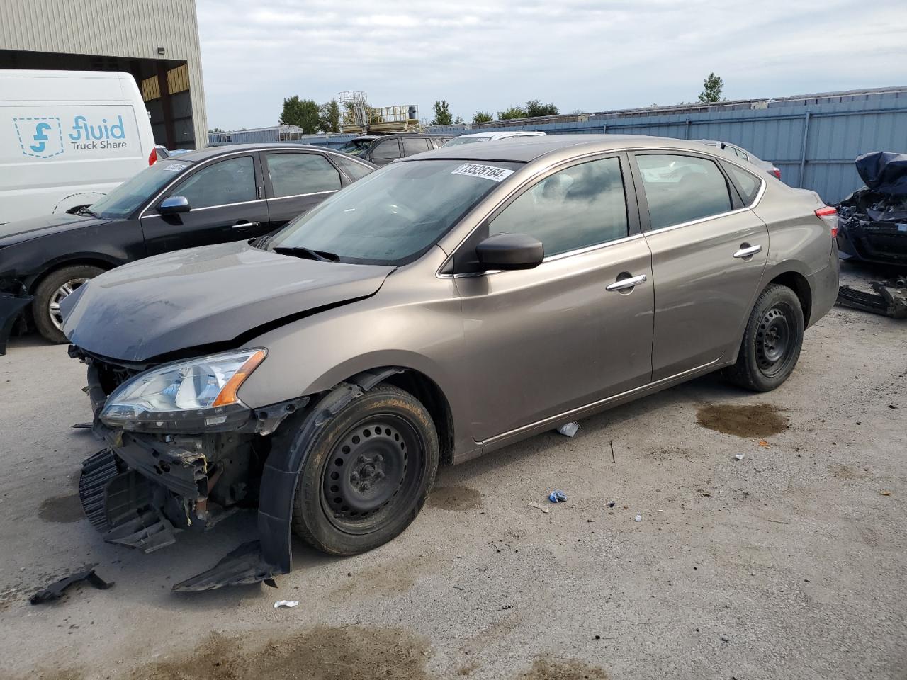 Lot #2970061489 2015 NISSAN SENTRA S