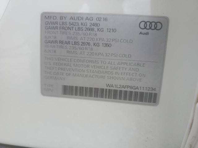 VIN WA1L2AFP8GA111234 2016 Audi Q5, Premium Plus no.13