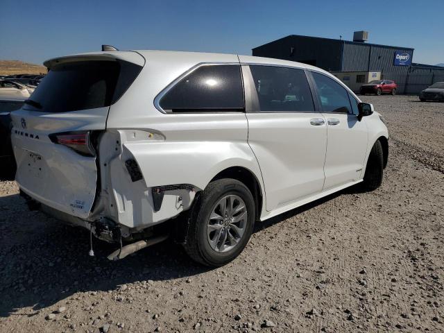 TOYOTA SIENNA 2021 white sedan 4d hybrid engine 5TDYRKEC8MS022838 photo #4