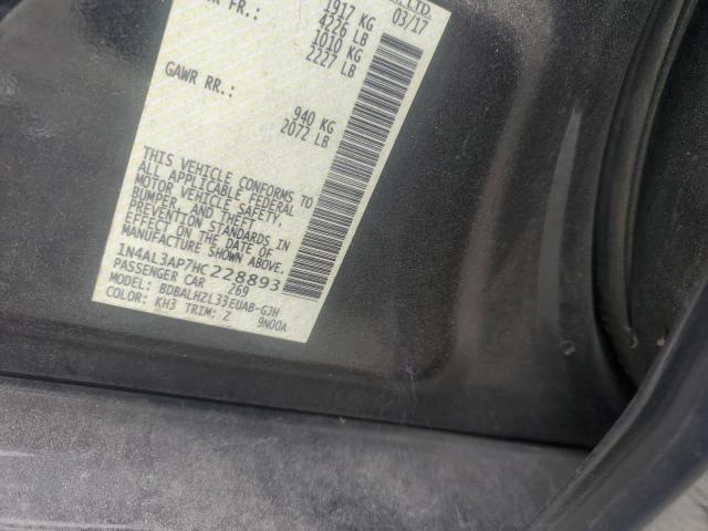 2017 NISSAN ALTIMA 2.5 - 1N4AL3AP7HC228893