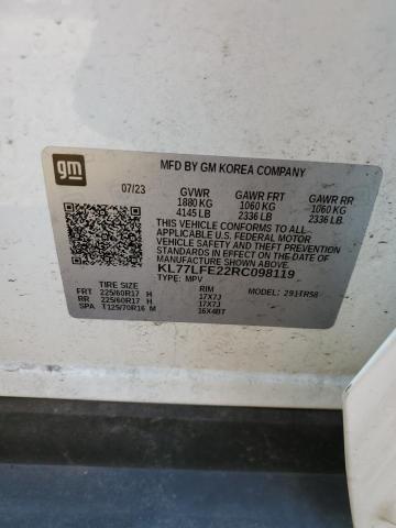 2024 CHEVROLET TRAX LS - KL77LFE22RC098119