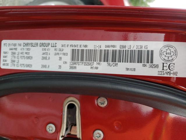 2015 RAM 1500 SLT - 1C6RR7GT7FS526037