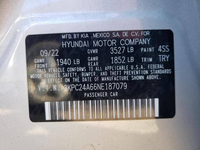 2022 HYUNDAI ACCENT SE - 3KPC24A66NE187079