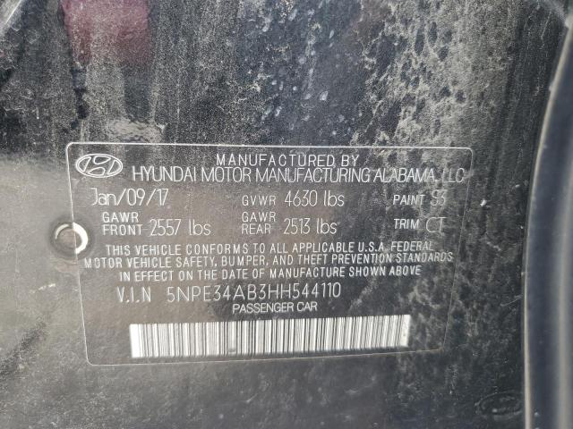 2017 HYUNDAI SONATA SPO - 5NPE34AB3HH544110