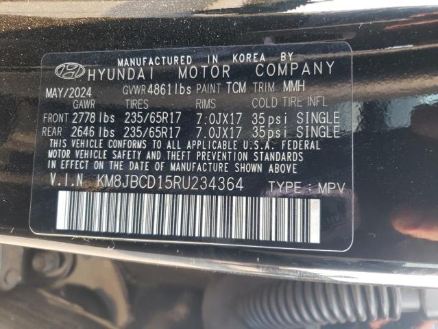 2024 HYUNDAI TUCSON BLU - KM8JBCD15RU234364