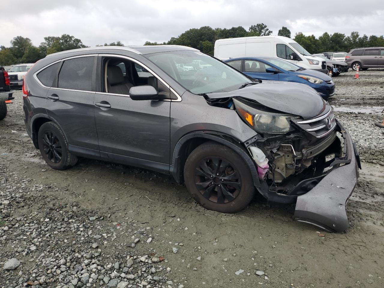 Lot #3024268800 2013 HONDA CR-V EXL