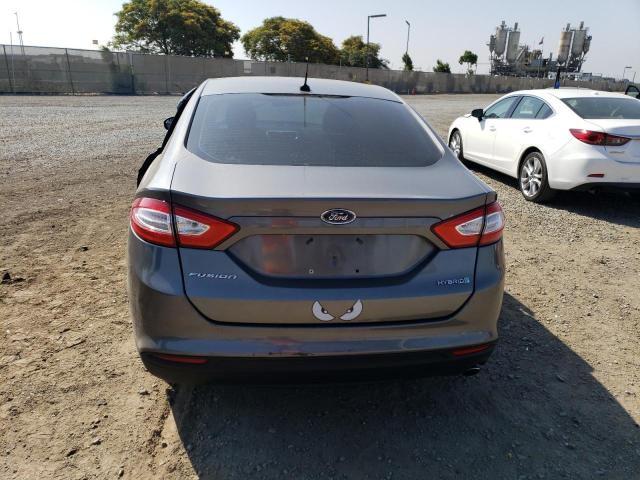 VIN 3FA6P0UU3ER357012 2014 Ford Fusion, S Hybrid no.6