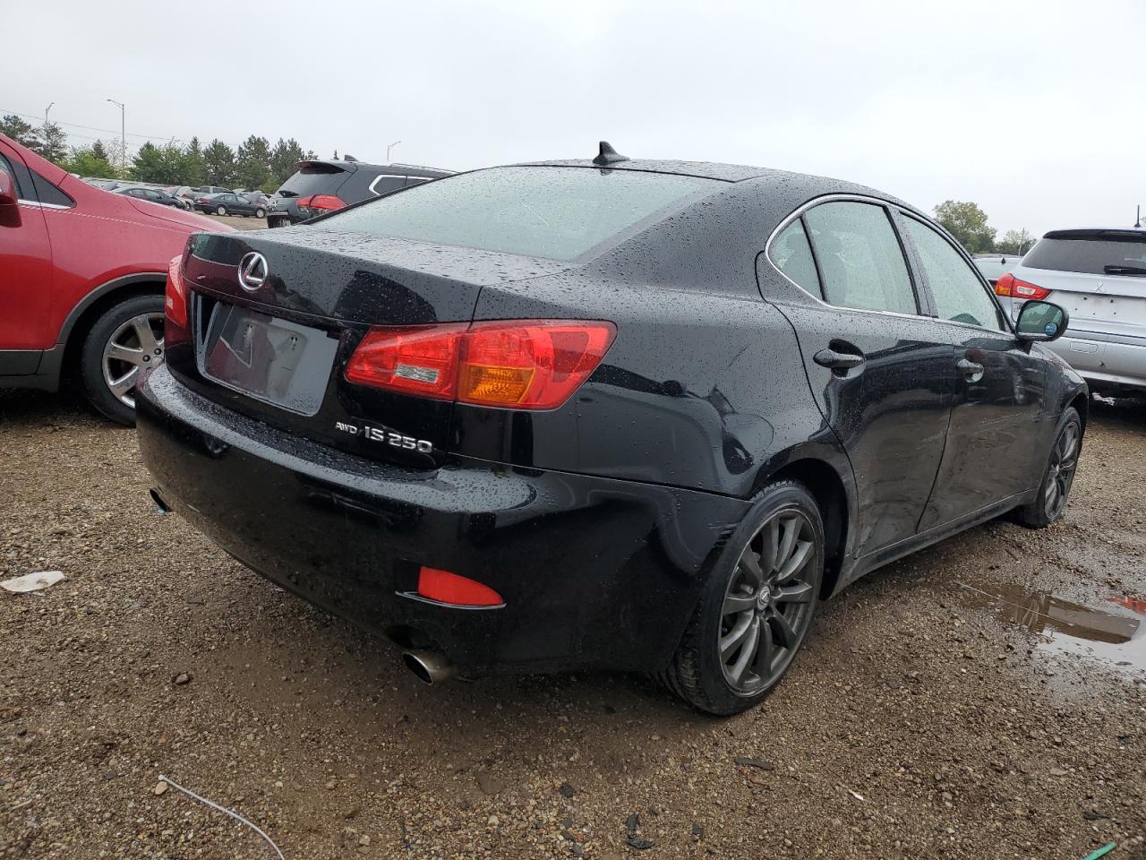 LEXUS IS 250 2007 black  gas JTHCK262475009307 photo #4