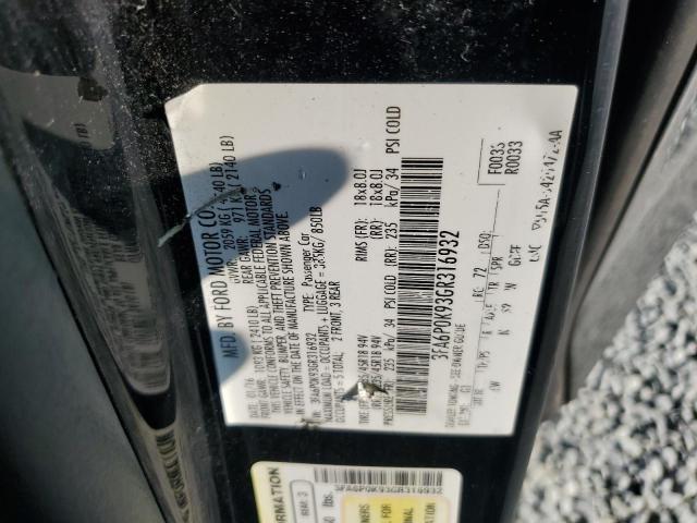 VIN 3FA6P0K93GR316932 2016 Ford Fusion, Titanium no.12