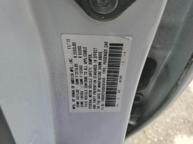 2016 HONDA ACCORD SPO 1HGCR2F50GA065454  72577454