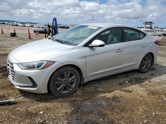 HYUNDAI ELANTRA SE 2018 silver  gas 5NPD84LF8JH232366 photo #1