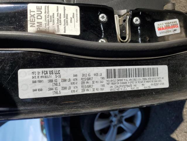 2016 JEEP PATRIOT LA - 1C4NJPFA7GD794476
