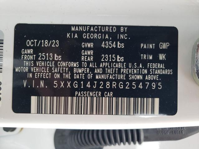 2024 KIA K5 LXS - 5XXG14J28RG254795