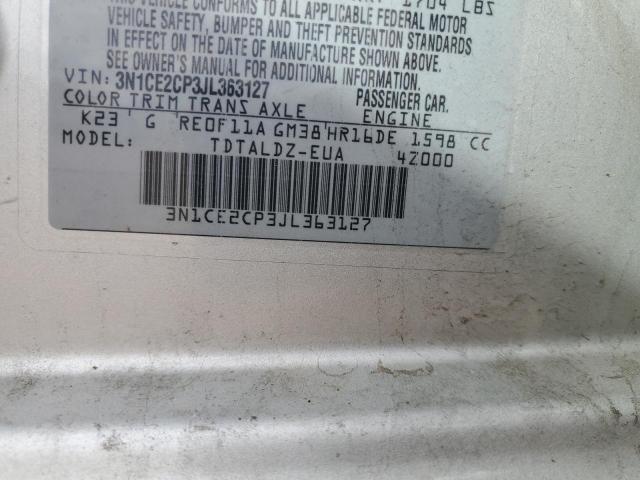 2018 NISSAN VERSA NOTE - 3N1CE2CP3JL363127
