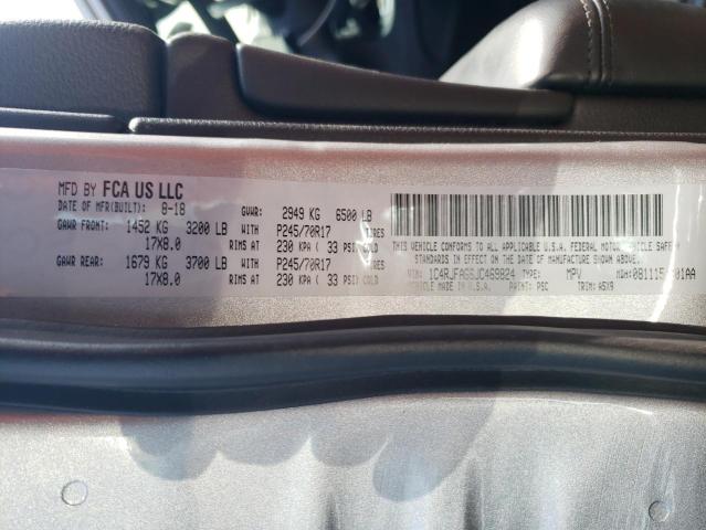 2018 JEEP GRAND CHER - 1C4RJFAG6JC469824