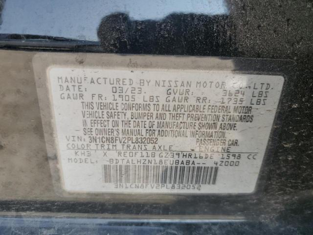 2023 NISSAN VERSA SR - 3N1CN8FV2PL832052
