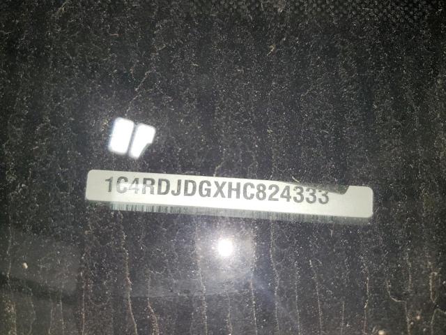 2017 DODGE DURANGO GT - 1C4RDJDGXHC824333