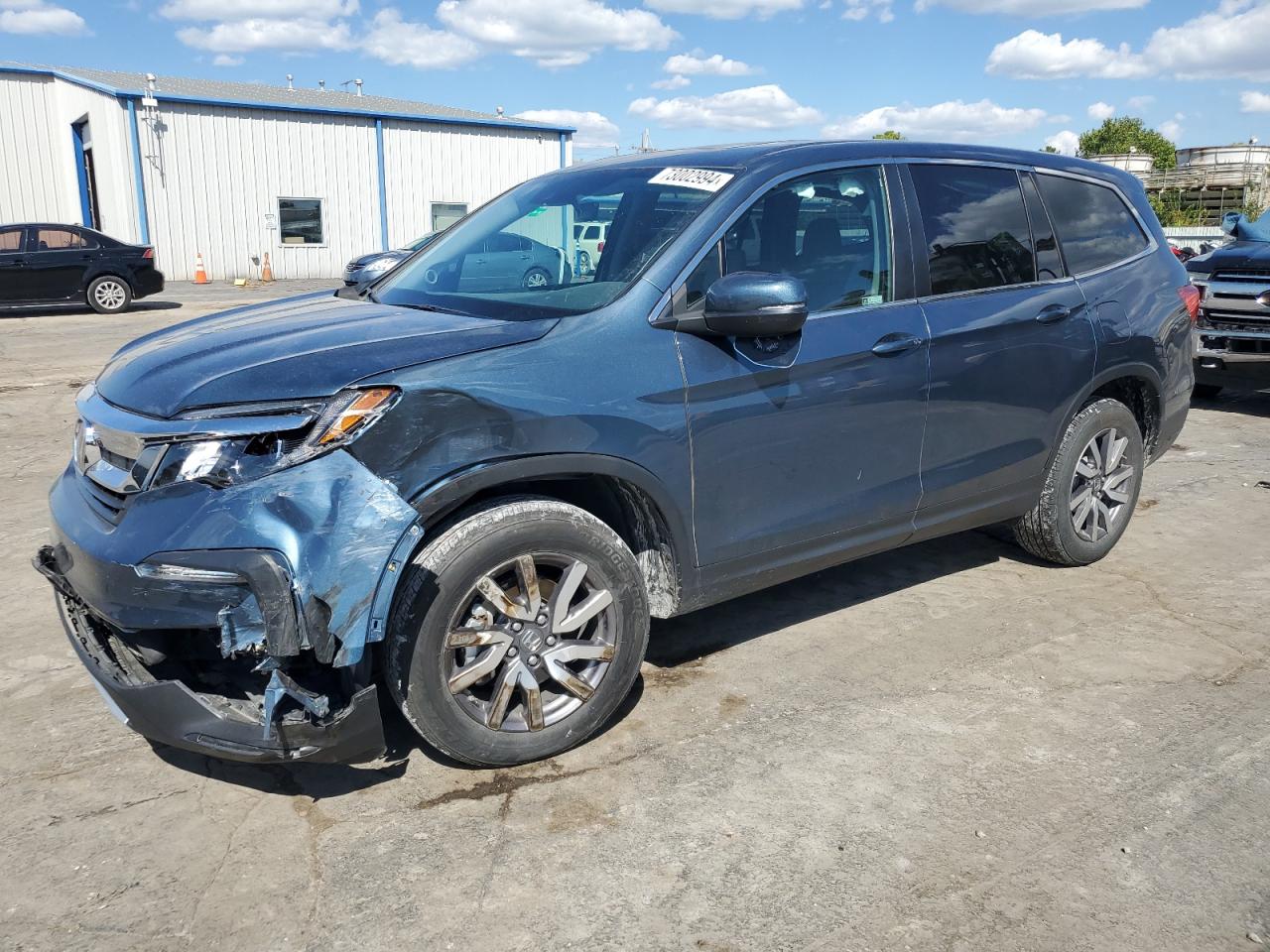 Lot #2943300775 2021 HONDA PILOT EXL