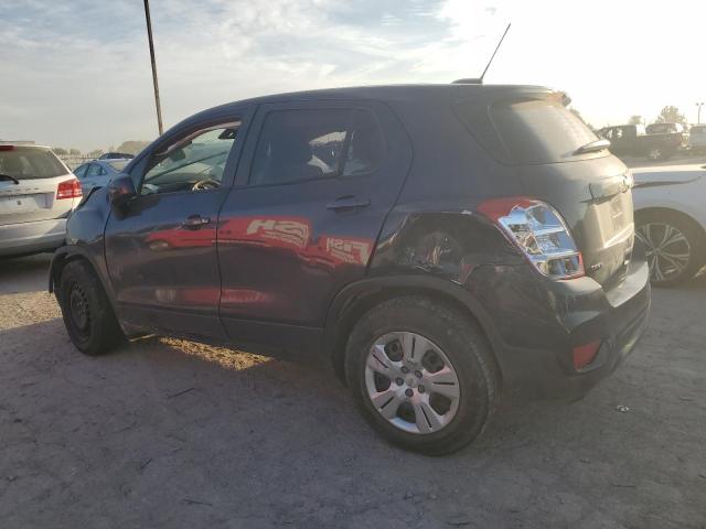 CHEVROLET TRAX LS 2018 blue  gas 3GNCJKSB4JL210908 photo #3