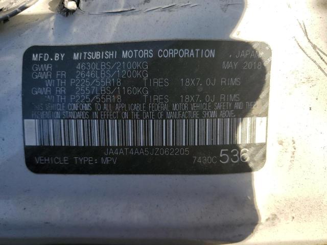 2018 MITSUBISHI ECLIPSE CR - JA4AT4AA5JZ062205