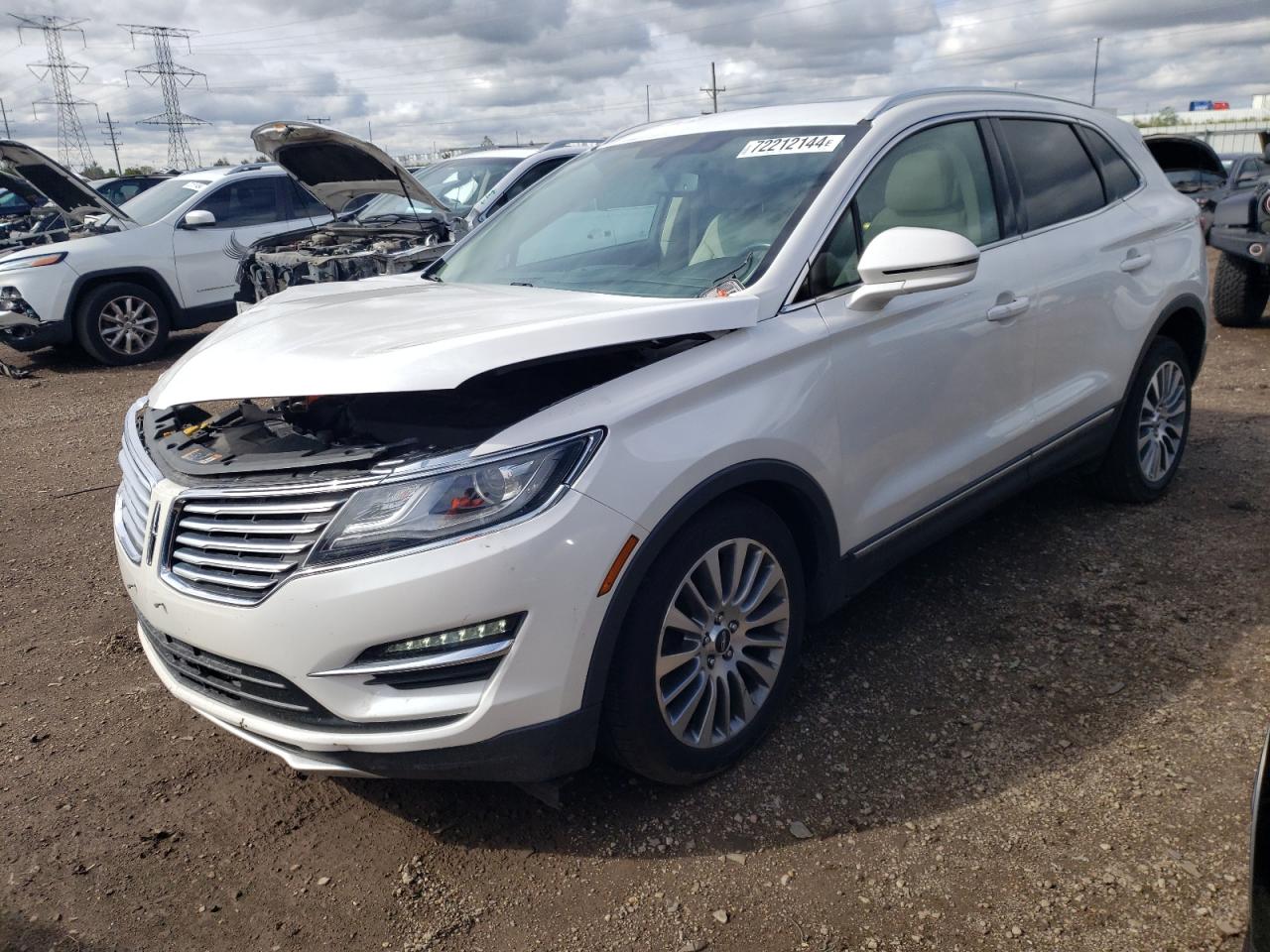 Lot #2938291741 2017 LINCOLN MKC RESERV